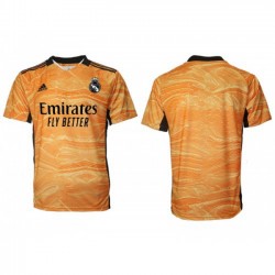 Camisola Real Madrid Guarda-redes Equipamento Segundo 2021-2022 Manga Curta